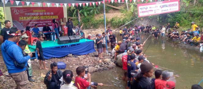 
 Peringati HUT RI Ke 79 Pemerintah Desa Banyuasin Separe Kecamatan Loano – Purworejo – Jawa Tengah Gelar Acara Mancing Bersama