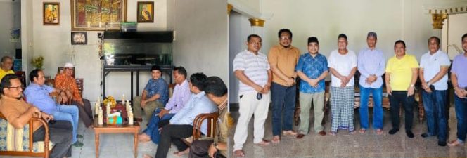 
 Kampanye Perdana, Paslon No 1 Nasarudin-Abu Bakar Minta Do’a Restu kepada Tokoh Pendiri Pelalawan