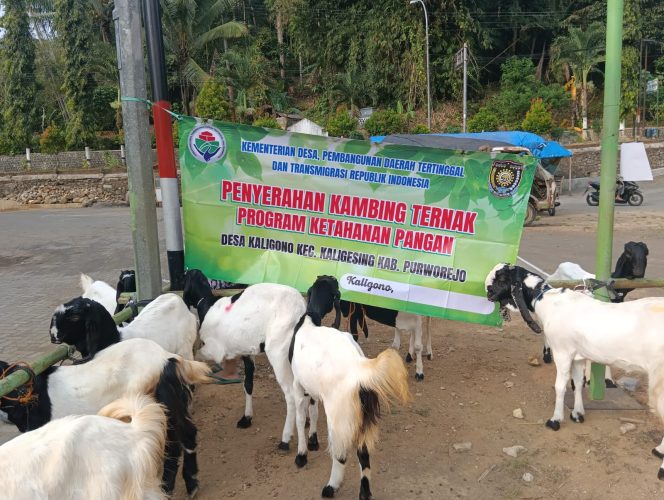 
 Desa Kaligono Layak Menjadi Tauladan Tingkatkan Perekonomian Warga Dengan Program Ketahanan Pangannya