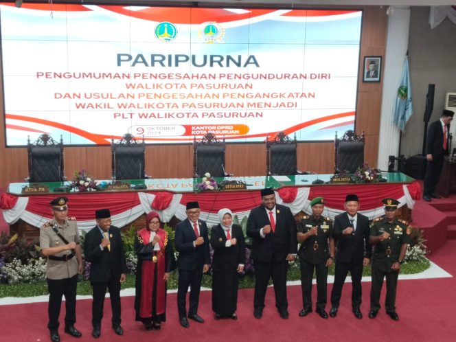 
 Sumpah Janji H.M.Toyib saat Dilantik Sebagai Pimpinan DPRD Kota Pasuruan Periode 2024–2029.
