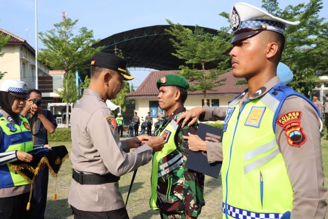 
 Pelaksanaan Apel Gelar Pasukan Operasi Zebra Candi 2024 Pores Demak