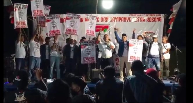 
 Forum Penyelamat Demokrasi (FPD) Kota Pasuruan Deklarasi Coblos Kotak Kosong