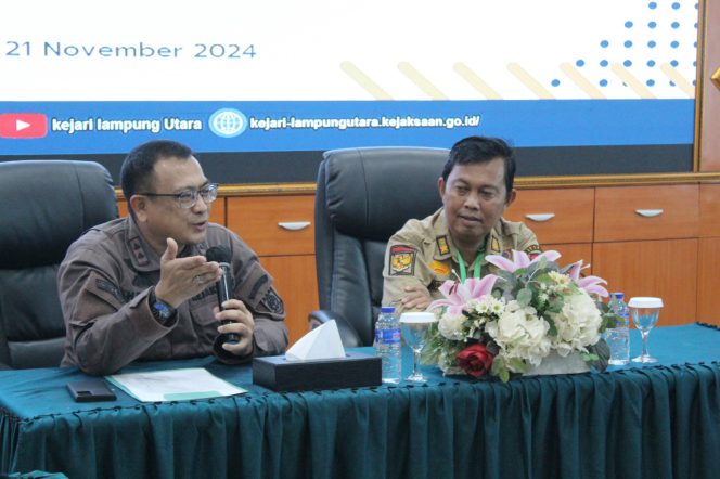 
 Kejari Terima Audensi Apdesi Lampung Utara, Kepala Desa Adalalah Pekerjaan Mulia