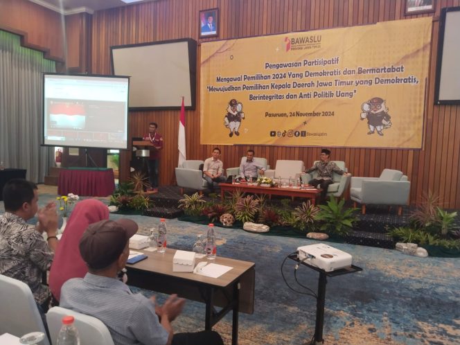 
 Bawaslu Kabupaten Pasuruan Dorong Pengawasan Partisipatif Masyarakat Di Pilkada 2024 Yang Demokratis Dan Bermartabat