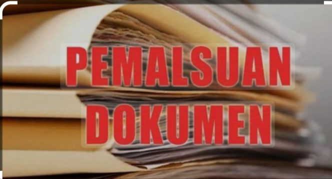 
 Adanya Dugaan Perangkat Desa Sebagai Sekretaris Menjadi Oknum Pemalsuan Dokumen Menghebohkan Warga Desa Kalisabuk Kecamatan Kesugihan