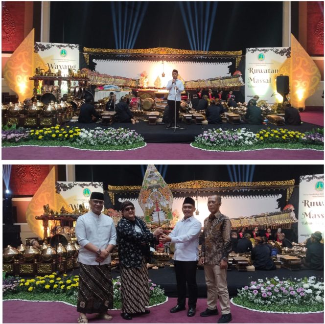 
 Melestarikan Budaya Nusantara, Dinas Pendidikan Kota Pasuruan Gelar Seni Wayang dan Ruwatan Massal