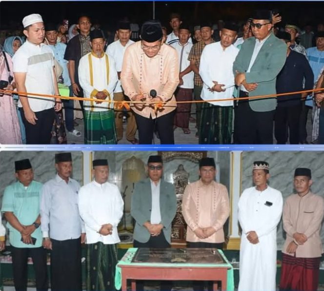 
 Pj. Bupati Lampung Utara Hadiri Peresmian dan Tasyakuran Masjid Nur Al-Fath