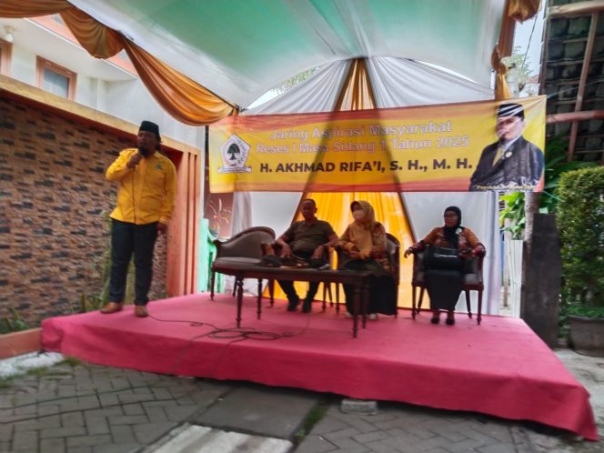 
 H. Rifa’i Gelar Reses Serap Aspirasi Masyarakat di Kecamatan Gadingrejo.