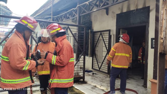 
 Ruang Arsip Gedung PUPR Kota Pasuruan Terbakar, Diduga Arsip Penting Ikut Hangus