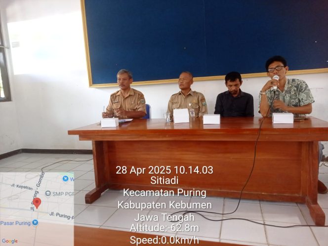 
 Pendamping Desa Kecamatan Puring Selenggarakan Bimbingan Teknis Pengisian Data Indeks Desa, Demi Jalannya Program Pemerintah Pusat Dengan Baik