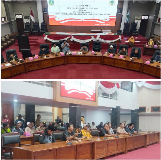 
 Puluhan PKL dan Beberapa ketua LSM Geruduk DPRD Kota Pasuruan, Tuntut Kepastian Lapaknya