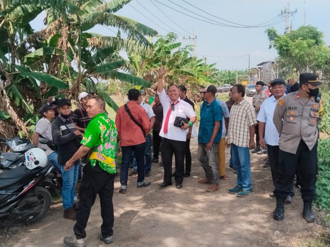 
 Pelaksanaan Pengukuran Ulang di Desa Semare, Banyak Pihak Tolak Tanda Tangan