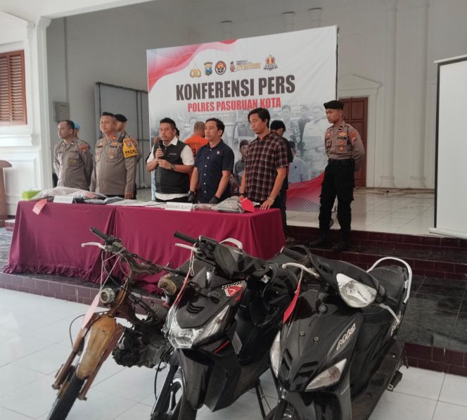 
 Polres Pasuruan Kota Ungkap Kronologi Kasus Pembunuhan Jenazah Tanpa Busana di Grati.