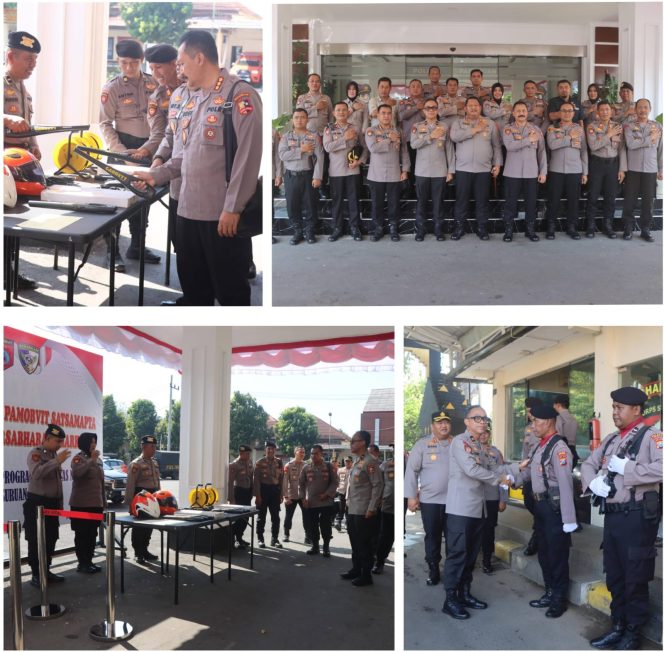 
 Polres Pasuruan Terima Kunjungan Dir Pam Obvit Mabes Polri, Bahas Keamanan Destinasi Wisata