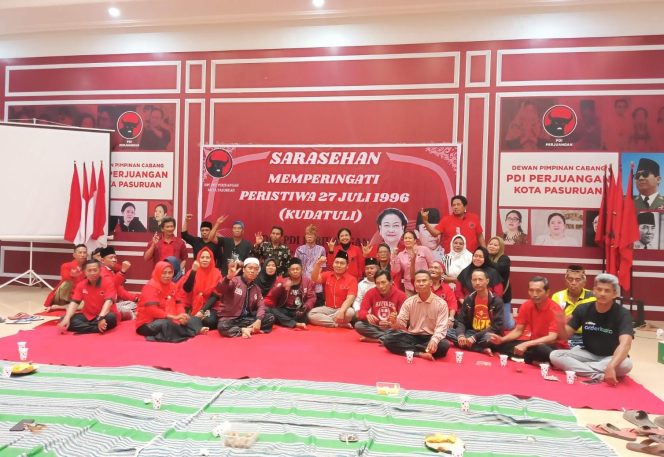 
 Peringati Kudatuli ke-29, DPC PDI Perjuangan Kota Pasuruan: Menolak Lupa dan Merawat.
