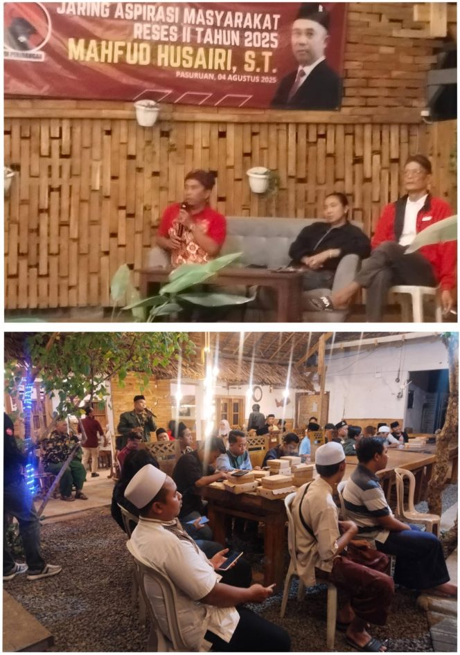 
 Serap Aspirasi Masyarakat, Anggota DPRD Mahfud Husairi Gelar Reses Tahun 2025.