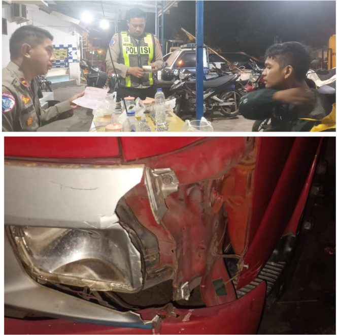 
 Satlantas Polres Pasuruan Berhasil Ungkap Kasus Tabrak Lari di Gempol, Pengemudi Truck Tengki Diamankan