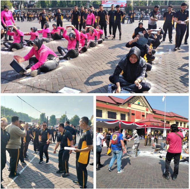 
 Polres Pasuruan Gelar Lomba dengan Masyarakat, Dalam Rangka Peringati HUT RI ke-80