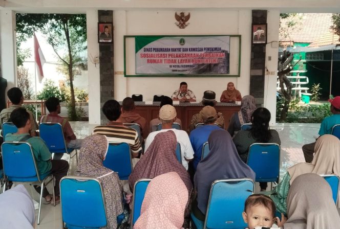 
 Dinas Perkim Kota Pasuruan Gelar Sosialisasi Pelaksanaan Program Rumah Tidak Layak Huni