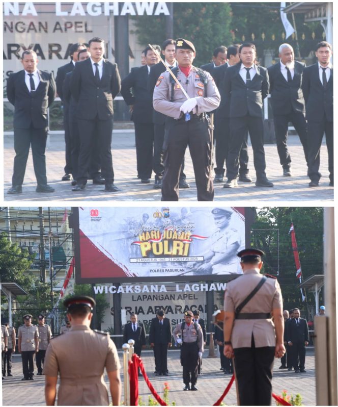 
 Polres Pasuruan Peringati Hari Juang Polri 2025, Kenang Perjuangan Polri Merebut Kemerdekaan