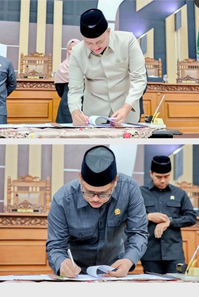 
 Pemkab dan DPRD Pasuruan Tandatangani Nota Kesepakatan KUA-PPAS T.A 2026, Fokus Pelayanan Publik dan Ketahanan Pangan.