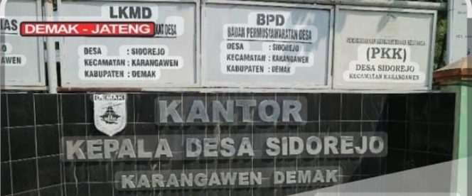 
 LSM dan Ormas di Demak Desak Penegakan Hukum atas Dugaan Korupsi Dana Desa Sidorejo