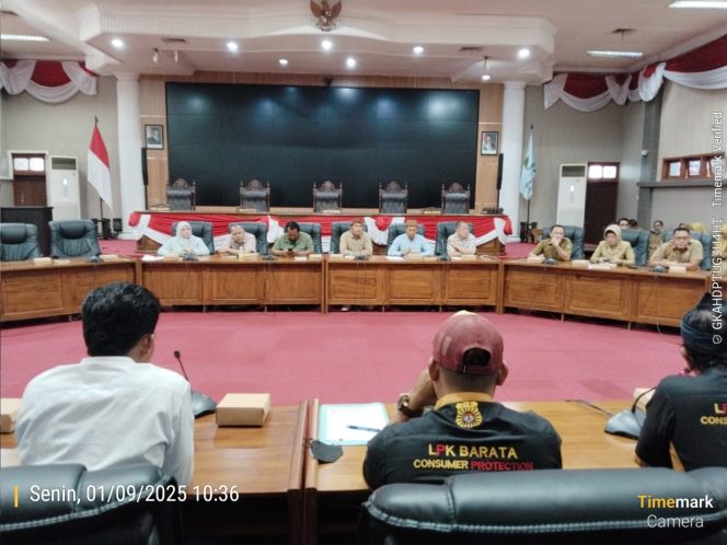 
 Audensi LPK-BARATA bersama Dirut RSUD dr. R Soedarsono di Gedung DPRD, Hasilkan Tiga Poin Penting