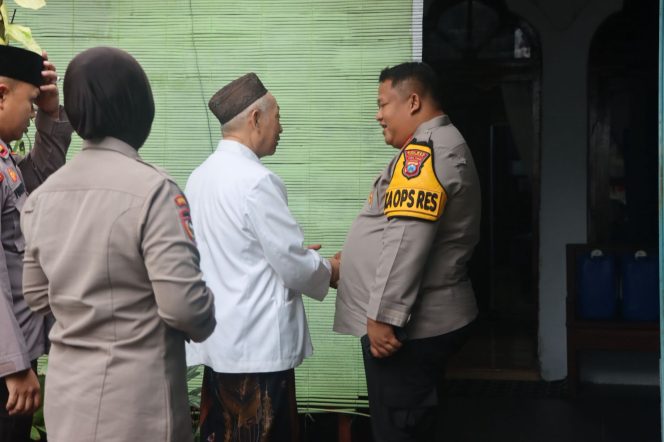 
 Kapolres Pasuruan Bersilaturahmi Tokoh Agama, Minta Doa  dan Memperkuat Stabilitas Kamtibmas