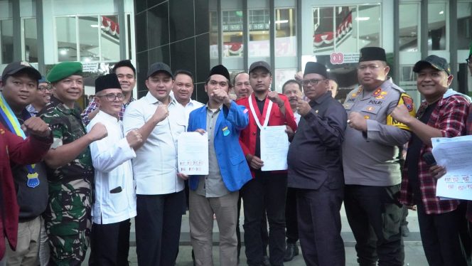 
 Ketua DPRD Kabupaten Pasuruan, Siap Kawal Tuntutan Aksi Gabungan Mahasiswa Cipayung Plus