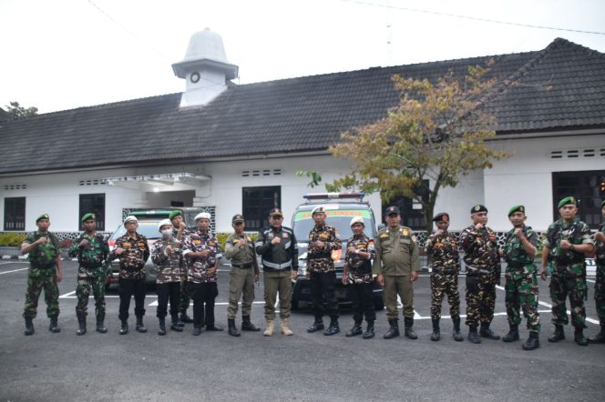 
 Kodim 0707/Wonosobo Gelar Apel Kesiapsiagaan dan Patroli Cipta Kondisi Kamtibmas