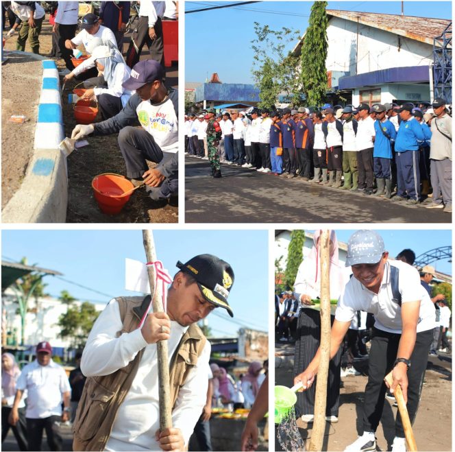 
 World Cleanup Day 2025, Pemkot  Pasuruan Ajak Warga Resik-resik dan Tanam Pohon di Pelabuhan