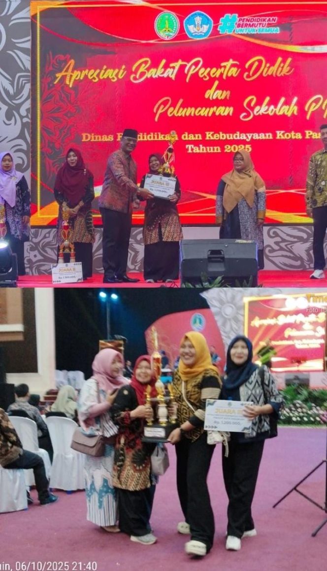 
 Nanis Tri Iswari Raih Peringkat 3 Kepala Sekolah Berprestasi Tahun 2025