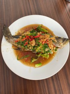 Steam ikan Kerapu Podomoro Seafood
