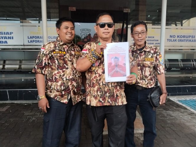 
 GM-FKPPI Pasuruan Raya Laporkan Politisi PDIP Ribka Tjiptaning Dilaporkan ke Mapolres Pasuruan, Atas Ucapannya soal Mantan Presiden Soeharto