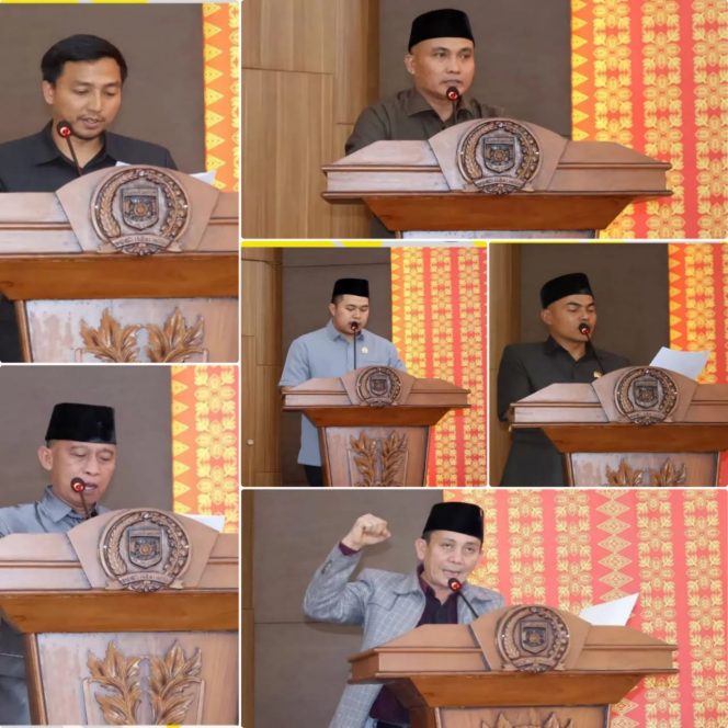 
 Ketua DPRD kota Lubuklinggau Pimpin Langsung Rapat Paripurna Banggar Tahun 2026 Bersama Seluruh Fraksi